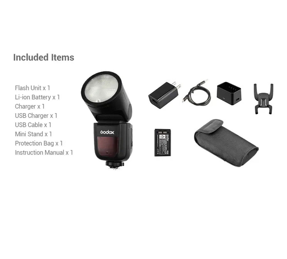 فلاش كاميرا تصوير سبيد لايت Godox V1 Flash For [Canon] 